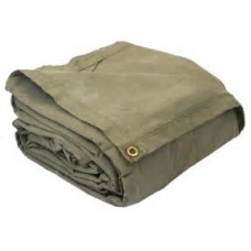 Tarp Flat, 20'W X 30'L Regular Canvas 10 Oz